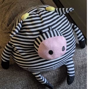Zebra Cow Plush -Mushable Pot Bellies